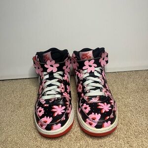 Nike Air Force 1 Flower Power Sneakers Size 3